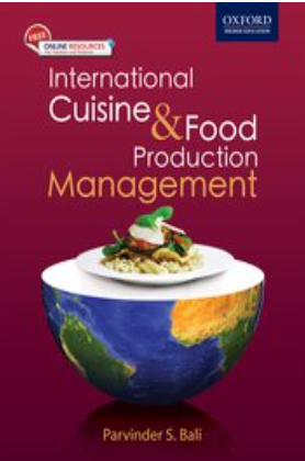 International Cuisine and Food Production Man